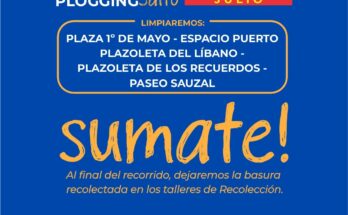 Plogging Salto convoca a una nueva jornada de limpieza y cuidado del ambiente
