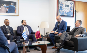 Presidente Orsi recibió al ministro de Estado del Ministerio de Relaciones Exteriores de Catar