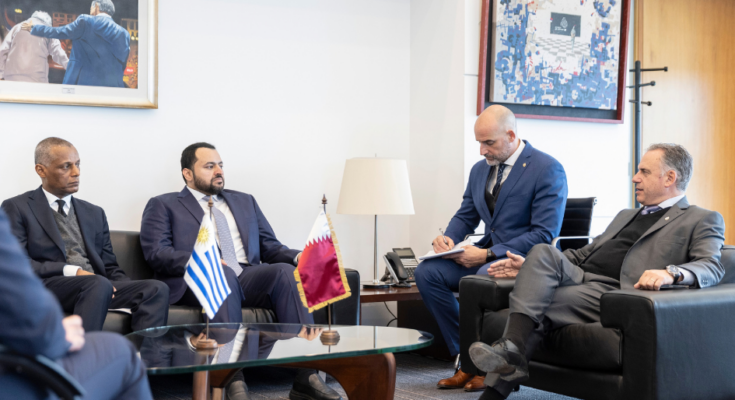 Presidente Orsi recibió al ministro de Estado del Ministerio de Relaciones Exteriores de Catar Presidente Orsi recibió al ministro de Estado del Ministerio de Relaciones Exteriores de Catar