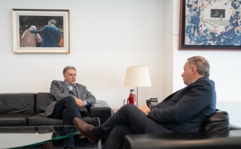 Presidente Orsi finalizó intercambios sobre política exterior con referentes partidarios