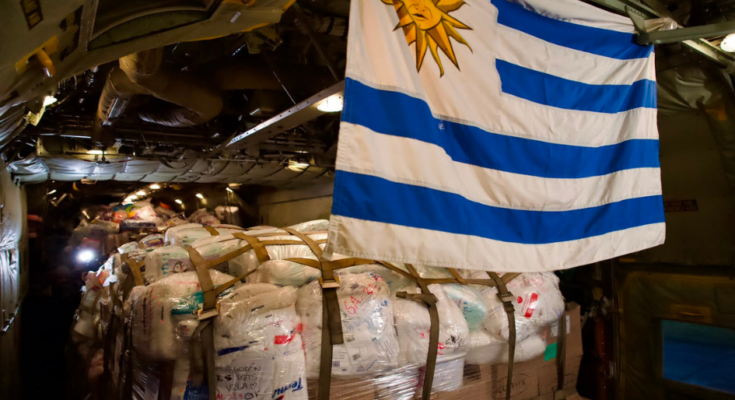 Partió primer vuelo de Uruguay con ayuda humanitaria hacia Venezuela