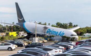 Al menos 5 muertos luego de que un avión se salió de pista, atropelló varios vehículos y se incendió en el aeropuerto de Miami