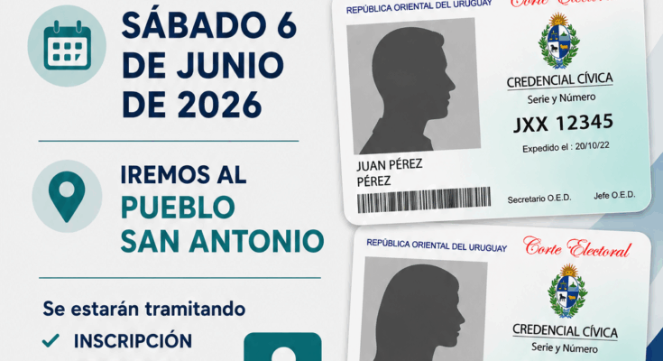 Oficina Electoral Móvil atenderá en San Antonio el próximo sábado 6 de junio