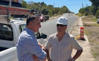 Intendente Carlos Albisu recorrió distintos barrios y zonas de la ciudad