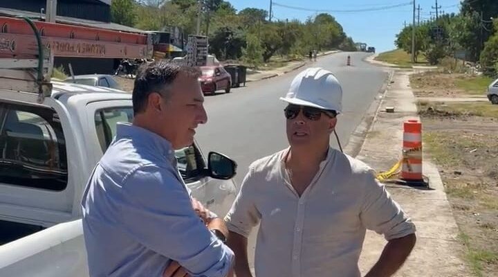 Intendente Carlos Albisu recorrió distintos barrios y zonas de la ciudad