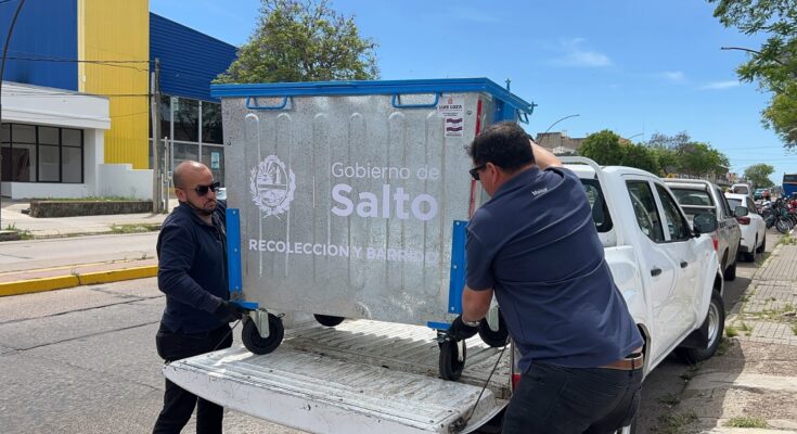 Nuevos contenedores y mejora en el servicio de recolección en la ciudad