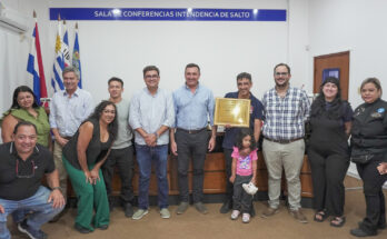 El Gobierno de Salto distinguió al maestro pizzero Luis Núñez tras su consagración internacional