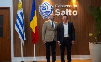 Albisu recibió al embajador de Rumania en Uruguay