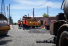 Equipo de Bitumen realizó trabajos en calle Ramón Rivas, en el barrio Dickinson