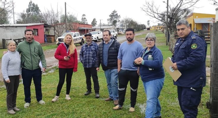 Galliazzi y Mainardi visitaron Sarandí de Arapey para evaluar daños y coordinar asistencia Galliazzi y Mainardi visitaron Sarandí de Arapey para evaluar daños y coordinar asistencia
