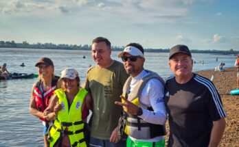 El intendente Carlos Albisu destacó el valor deportivo y turístico de “Salto al Agua”