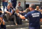 Central Hortícola del Norte realizó un simulacro de incendio junto al Cuerpo de Bomberos