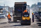 Cuadrillas de Obras trabajaron sábado y domingo para atender la emergencia vial en diferentes zonas