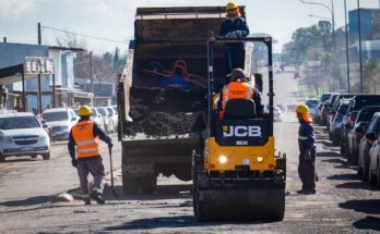 Cuadrillas de Obras trabajaron sábado y domingo para atender la emergencia vial en diferentes zonas
