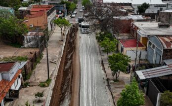 El programa Salto Transitable suma nuevas obras en calle Brasil y avanza en distintos barrios