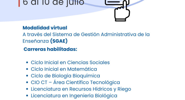 Segundo Período de Inscripciones a la sede Salto Udelar en el mes de julio