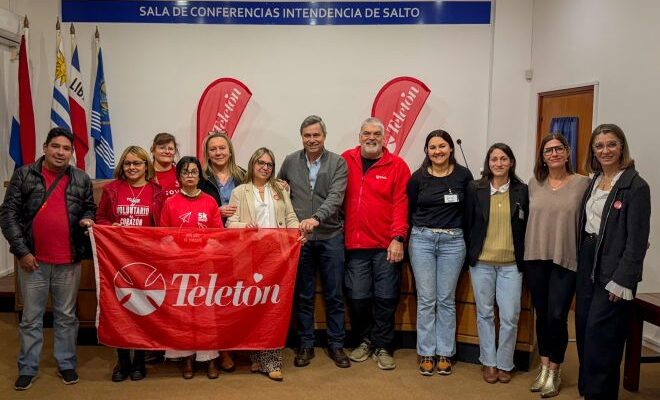 Lanzamiento en Salto de la Teletón 2025: “De corazón a corazón”