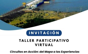Invitan a participar del taller virtual “Circuitos en Acción: del mapa a las experiencias”