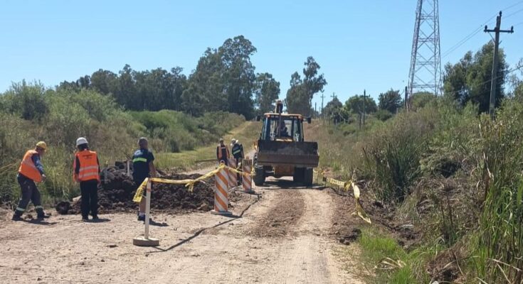 Prohibición de tránsito pesado en avenida Garibaldi por obras en alcantarilla