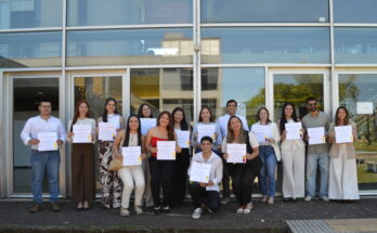 Nuevos egresados y egresadas de la sede Salto Udelar recibieron sus títulos universitarios