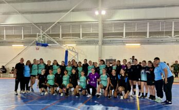 Autoridades del Gobierno de Salto acompañaron a las selecciones uruguayas de handball U13 y U14