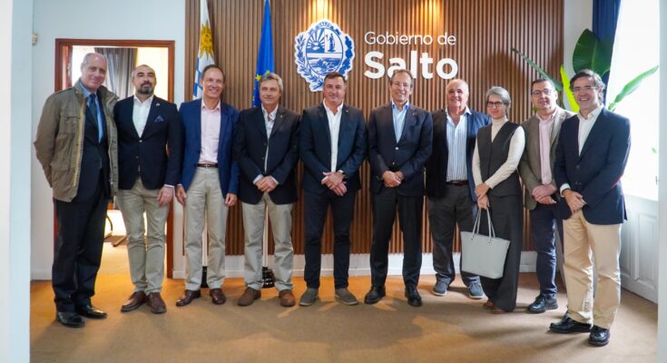 Embajadores de la Unión Europea visitaron Salto para fortalecer vínculos y promover oportunidades de cooperación