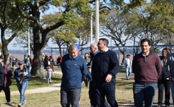 Villa Constitución celebró su 174º aniversario con la inauguración del nuevo Paseo Costero