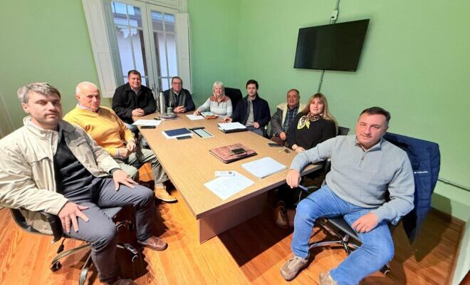 Albisu se reunió con futuros jerarcas de varias áreas de la Intendencia