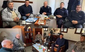 Carlos Albisu se reunió con jerarcas de Jefatura y Ejército para delinear trabajo conjunto