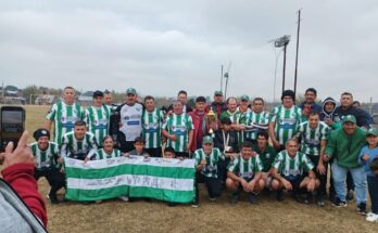Salto Nuevo fue el campeón de la Primera Rueda de la Divisional C de la Liga Súper Senior