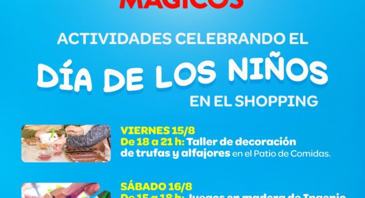 El Día de los Niños se festeja en Salto Shopping