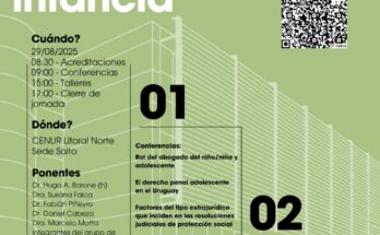Destacados conferencistas en jornada sobre “El rol de los abogados en los procesos de infancia”