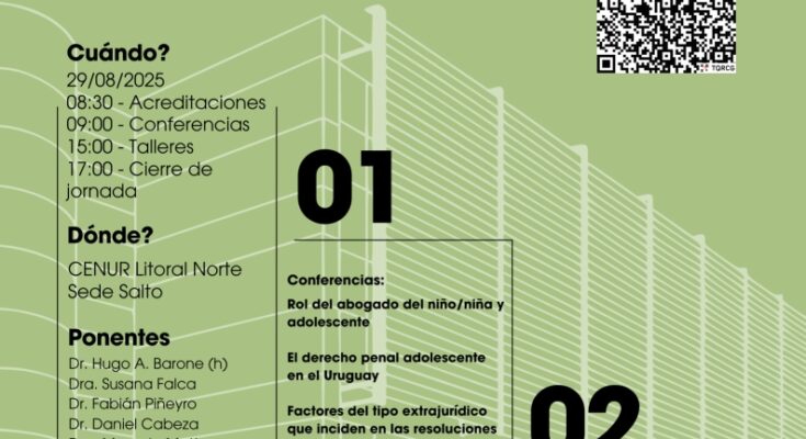 Destacados conferencistas en jornada sobre “El rol de los abogados en los procesos de infancia”
