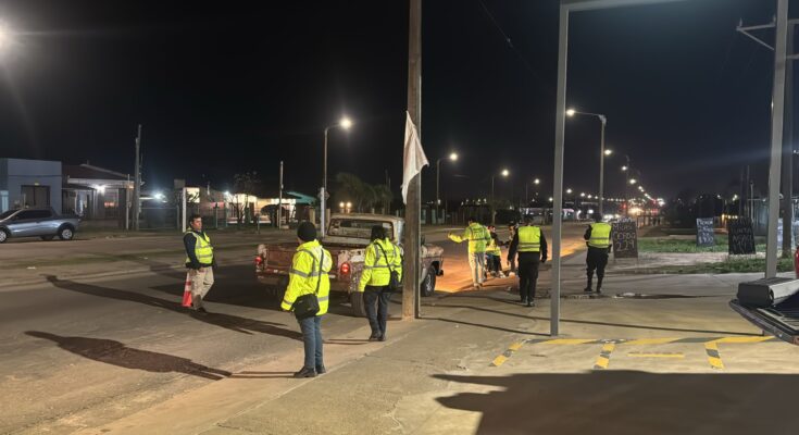 Jefatura de Policía de Salto informó sobre operativos de tránsito en diferentes puntos de la ciudad