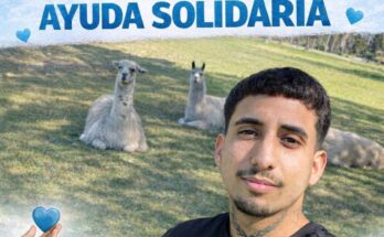 Eduardo solicita apoyo solidario para tratar un cáncer de colon en Brasil