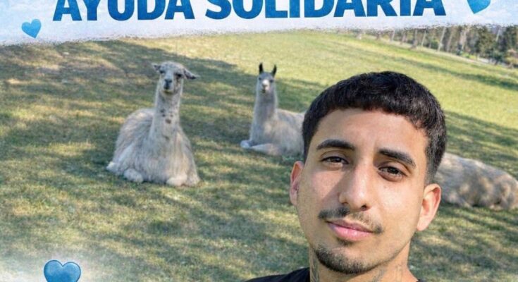 Eduardo solicita apoyo solidario para tratar un cáncer de colon en Brasil