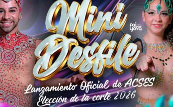 Se viene el Mini Desfile de las Escuelas de Samba de Salto este fin de semana en el Puerto