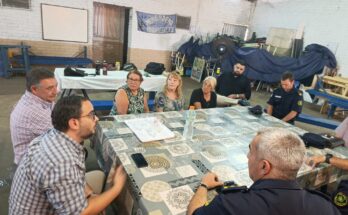 Reunión por Seguridad en Barrio Nuevo Uruguay con Club de Leones Filial Andresito