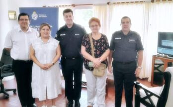 Reunión de la Comisión de Policía Comunitaria con el nuevo Jefe de Policía de Salto