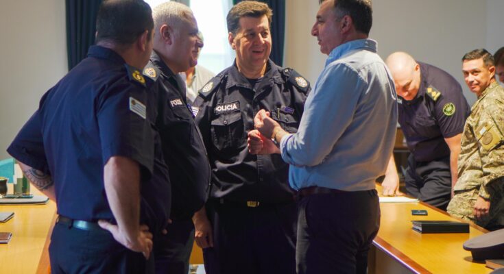 Albisu propuso la creación de una Guardia Municipal y la iniciativa fue respaldada por el Jefe de Policía de Salto