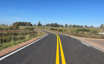 Avanzan las obras viales en la Ruta 31, Tacuarembó – Salto