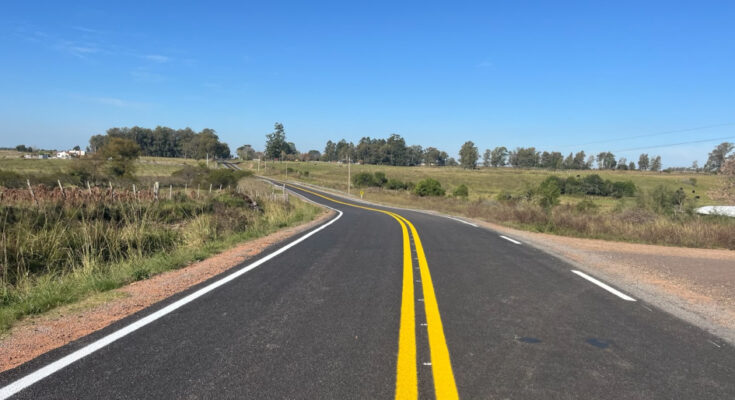 Avanzan las obras viales en la Ruta 31, Tacuarembó – Salto