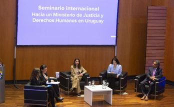 Expertos internacionales presentaron experiencias sobre funcionamiento de ministerios de Justicia