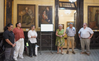 «Caminando Salto» fue presentado en el Museo de Bellas Artes