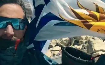 Diego González, el primer uruguayo en llegar a la cima del volcán Ojos del Salado