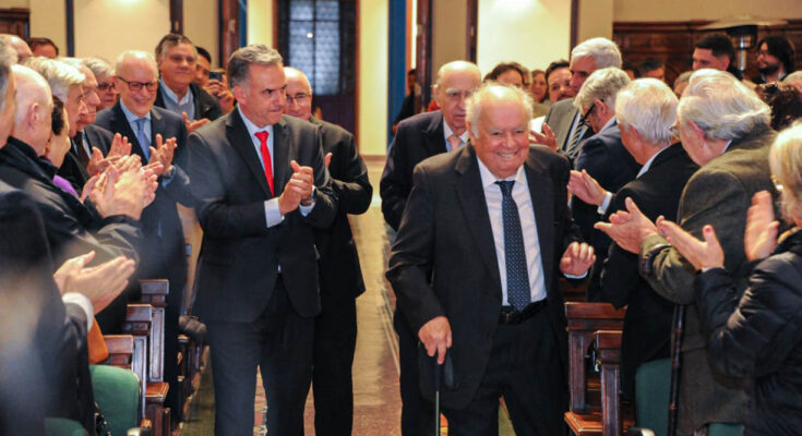 Presidente Orsi participó en la entrega de distinción doctor honoris causa a Enrique Iglesias Presidente Orsi participó en la entrega de distinción doctor honoris causa a Enrique Iglesias