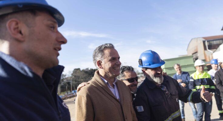 Presidente Orsi valoró la capacidad de desarrollo de la industria nacional metalúrgica