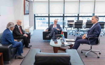 Orsi recibió al ministro de Asuntos Exteriores de la República Árabe Saharaui Democrática