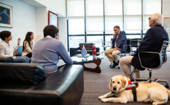 Orsi dialogó con Fundappas sobre el impacto social de los perros de asistencia