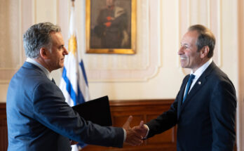 Orsi recibió cartas credenciales del embajador de la Unión Europea